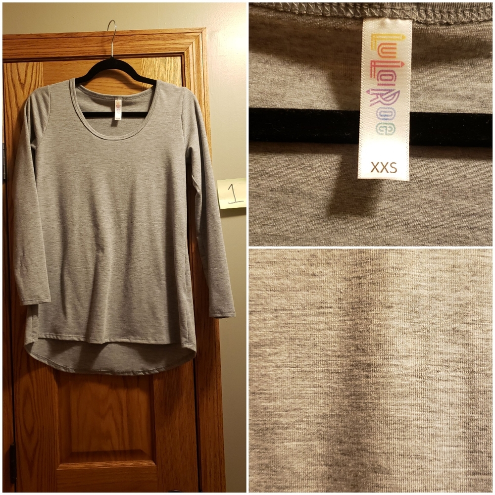 Xxs Solid Gray Lynnae Euc - image 1